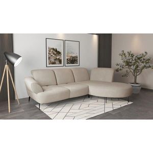 Sit & More ROHOVÁ SEDAČKA, textil, béžová vyobraziť