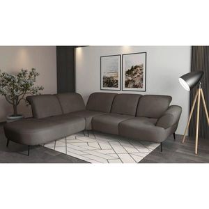 Sit & More ROHOVÁ SEDAČKA, textil, bahenná hnedá vyobraziť