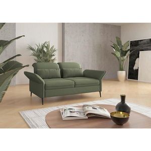 Sit & More TROJMIESTNA POHOVKA, textil, olivovozelená vyobraziť