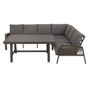 Amatio TERASOVÁ SEDACIA SÚPRAVA 4-dielne, kov, plast, textil vyobraziť
