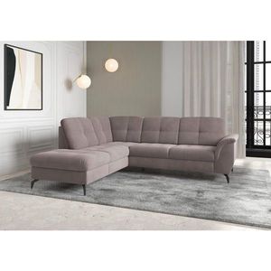 Sit & More ROHOVÁ SEDAČKA, textil, taupe vyobraziť