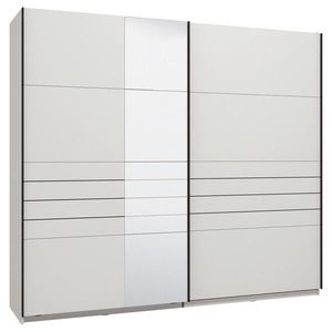 Xora ŠAT. SKRIŇA S POSUV. DVERAMI, biela, 245/217, 5/61 cm vyobraziť