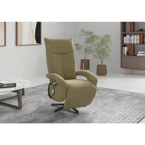 Sit & More RELAXAČNÉ KRESLO, textil, olivovozelená vyobraziť