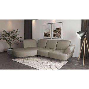 Sit & More ROHOVÁ SEDAČKA, textil, taupe vyobraziť
