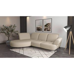Sit & More ROHOVÁ SEDAČKA, textil, krémová vyobraziť