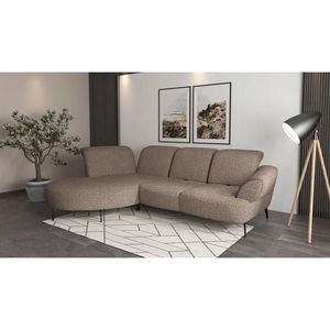 Sit & More ROHOVÁ SEDAČKA, textil, cappuccino vyobraziť