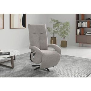 Sit & More RELAXAČNÉ KRESLO, textil, strieborná vyobraziť