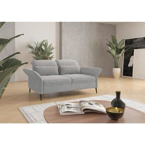 Sit & More TROJMIESTNA POHOVKA, textil, svetlosivá vyobraziť