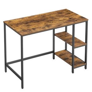 Boxxx PÍSACÍ STÔL, hnedá, čierna, 100/50/75 cm vyobraziť