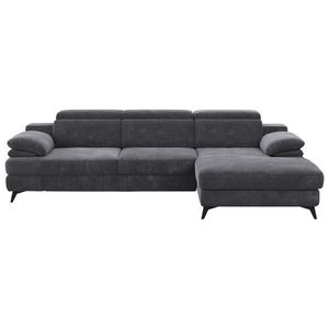 Livetastic ROHOVÁ SEDAČKA, textil, tmavosivá vyobraziť