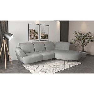Sit & More ROHOVÁ SEDAČKA, textil, sivá vyobraziť