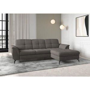 Sit & More ROHOVÁ SEDAČKA, textil, grafitová vyobraziť