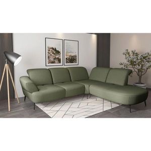 Sit & More ROHOVÁ SEDAČKA, textil, olivovozelená vyobraziť