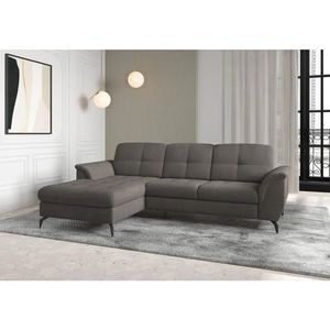 Sit & More ROHOVÁ SEDAČKA, textil, grafitová vyobraziť