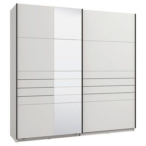 Xora ŠAT. SKRIŇA S POSUV. DVERAMI, biela, 220/217, 5/61 cm vyobraziť