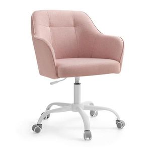 OTOČNÁ STOLIČKA, perkál, pink vyobraziť
