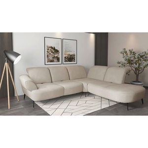 Sit & More ROHOVÁ SEDAČKA, textil, béžová vyobraziť