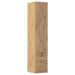 Rauch Möbel SKRIŇA S OTOČNÝMI DVERAMI, tmavosivá, dub artisan, 47/229/54 cm vyobraziť