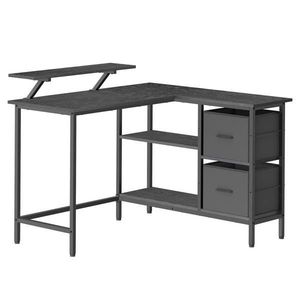 Boxxx ROHOVÝ PÍSACÍ STÔL, čierna, 115/105/89 cm vyobraziť