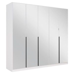 Rauch Möbel SKRIŇA S OTOČNÝMI DVERAMI, biela, 226/210/54 cm vyobraziť