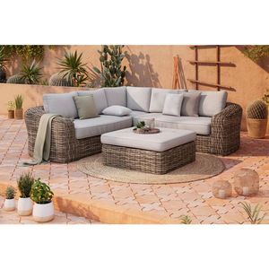 Ambia Garden TERASOVÁ SEDACIA SÚPRAVA drevo, kov, plast, textil vyobraziť