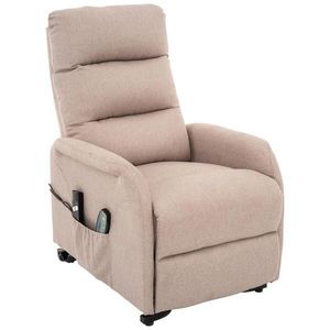 Livetastic RELAXAČNÉ KRESLO, kov, textil, piesková vyobraziť