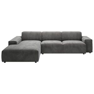 Livetastic ROHOVÁ SEDAČKA, textil, tmavosivá vyobraziť