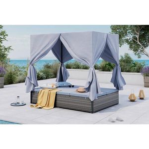 Ambia Garden ZÁHRADNÁ POSTEĽ kov, plast, textil vyobraziť
