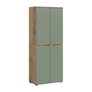 Livetastic SKRINKA NA TOPÁNKY, farba duba, sivozelená, 70/175/37 cm vyobraziť