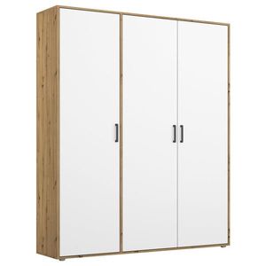 Rauch Möbel SKRIŇA S OTOČNÝMI DVERAMI, biela, dub artisan, 140/194/53 cm vyobraziť