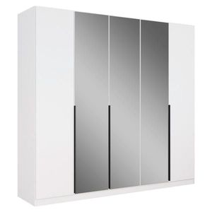 Rauch Möbel SKRIŇA S OTOČNÝMI DVERAMI, biela, 226/210/54 cm vyobraziť