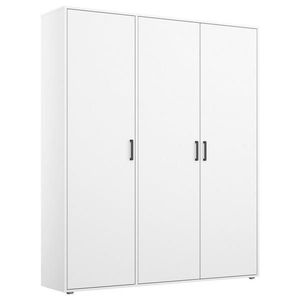 Rauch Möbel SKRIŇA S OTOČNÝMI DVERAMI, biela, 140/194/53 cm vyobraziť