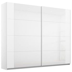 Rauch Möbel ŠAT. SKRIŇA S POSUV. DVERAMI, biela, biela s vysokým leskom, 226/210/62 cm vyobraziť