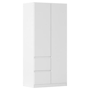 Rauch Möbel SKRIŇA S OTOČNÝMI DVERAMI, biela, 91/197/54 cm vyobraziť