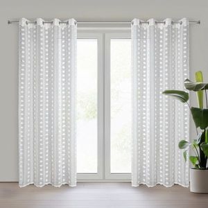 ArtFir Záclona ELENOR K | biela 140 x 250 cm vyobraziť