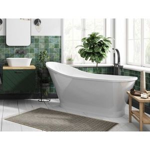 BESCO - Voľne stojaca vaňa GLORIA (PAOLA) - Farba - Biela, Rozmer vane - 150 × 70 cm VANPAO15W vyobraziť