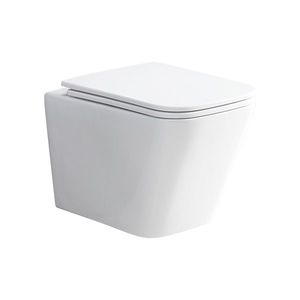 Mereo WC závesné kapotované, Smart Flush RIMLESS, 490x340x350, keramické, vr. sedátka CSS118S VSD83T1 vyobraziť