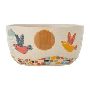 Krémová kameninová detská miska ø 12 cm Colorine – Bloomingville Mini vyobraziť