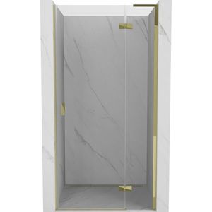 MEXEN/S - Mist-H L sprchové dvere krídlové pravé 80, transparent, zlatá 8A5L-080-000-50-00-P vyobraziť