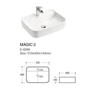 COMAD - Umývadlo na dosku MAGIC 51 5907441298902 vyobraziť