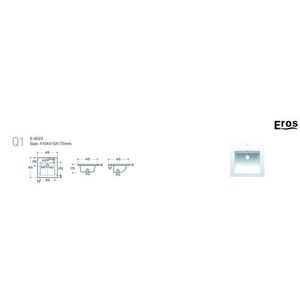 COMAD - Umývadlo 40cm 5907611651605 vyobraziť