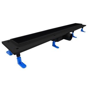 HOPA - Odtokový žľab STANDARDline BLACK - Rozmer A - 50 cm, Variant roštu - Klasszik OLPZLABST49BK vyobraziť