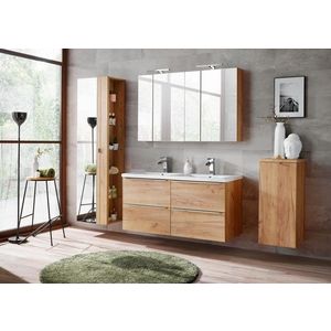 COMAD - Zrkadlová skrinka 60cm 2 dvierka DUB CAPRI 5907611647844 vyobraziť