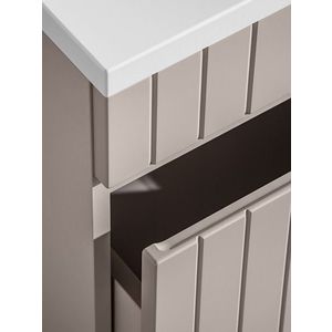 COMAD - Skrinka pod umývadlo 100cm 1 szuflada ICONIC CASHMERE 5907611656273 vyobraziť