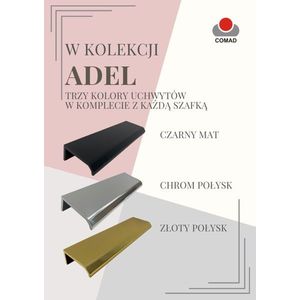 COMAD - Skrinka pod umývadlo 60cm 2 zásuvky ADEL CASHMERE 5907611665848 vyobraziť