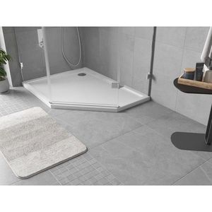 MEXEN - Flow päťboká sprchová vanička slim ľavá 100 x 80, biela lesk 46P108010L vyobraziť