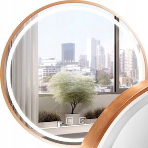 Tutumi - Zrkadlo LED 60cm meď kartáčovaná HOM-05491 vyobraziť
