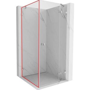 MEXEN - LUNAR walk-in 80x200 cm 8mm transparent ľavá 830-080-000-00-00-L vyobraziť