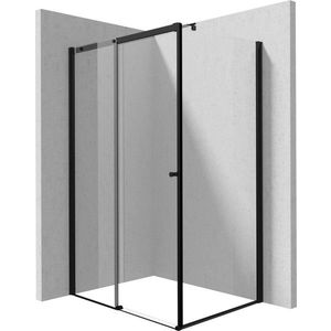 DEANTE - Sprchovací kút Kerria Plus čierna, obdĺžniková, 120x80 cm KKNNP12S08 vyobraziť