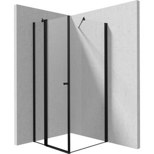 DEANTE - Sprchovací kút Kerria Plus čierna, štvorcová, 90x90 cm KKNNU09S09 vyobraziť